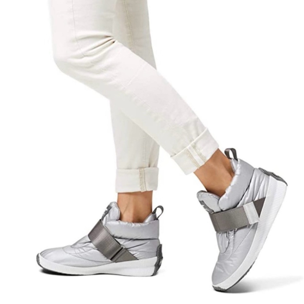 Sorel Silver Winter Boots